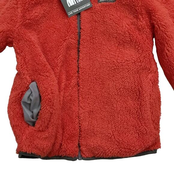 Eddie Bauer NWT Reversible Puffer Jacket Boys S (7/8) - Picture 9 of 12